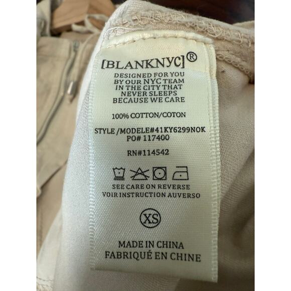 BlankNYC cropped Full Zip Twill Utility Jacket XS - Picture 12 of 13